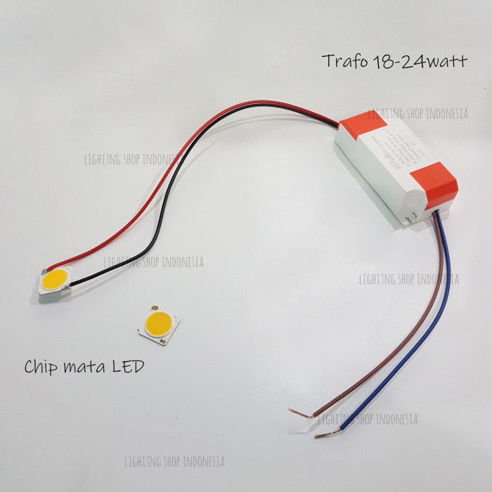 Light Star Id Lampu mata chip cob led 20watt trafo driver 18-24w 54-84VDC 280mA