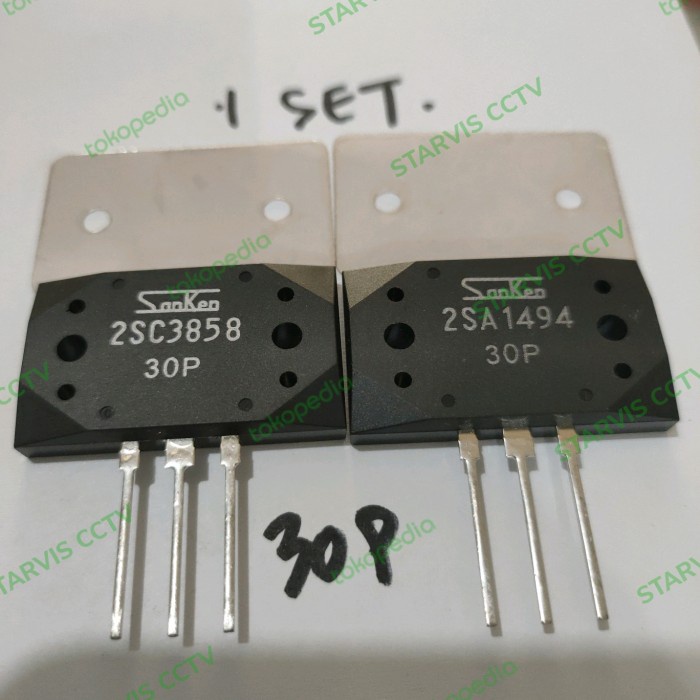 JT READY TRANSISTOR SANKEN 3858 ORIGINAL 1494 ORIGINAL 1SET PROMO SERI 30P