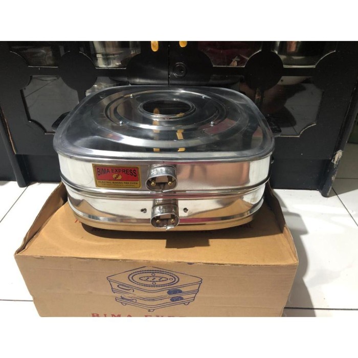 BIMA EXPRESS Baking Pan/ Oven Listrik 350 Watt - Ukuran Loyang 22x22cm