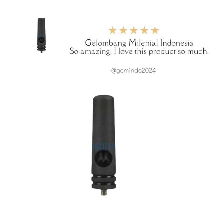 Promo Antena Ht Motorola Slim Sl1M Vhf 136 174Mhz