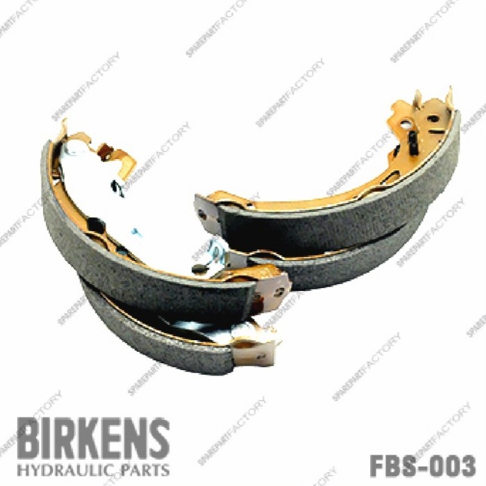 Kampas Rem Brake Shoe Belakang Ford Fiesta & Mazda 2