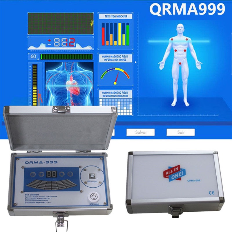 New Quantum Health Sub-Health Analyzer Qrma-999 Magnetic Resonance Analyzer Full Body Analyzer