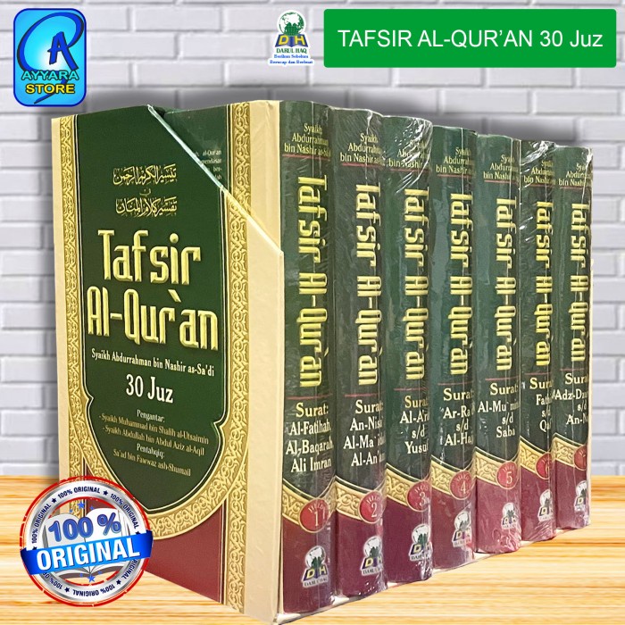 

TAFSIR AL-QURAN SYAIKH ABDURRAHMAN AS SADI - 1 SET LENGKAP - PERJILID BEST SELLER