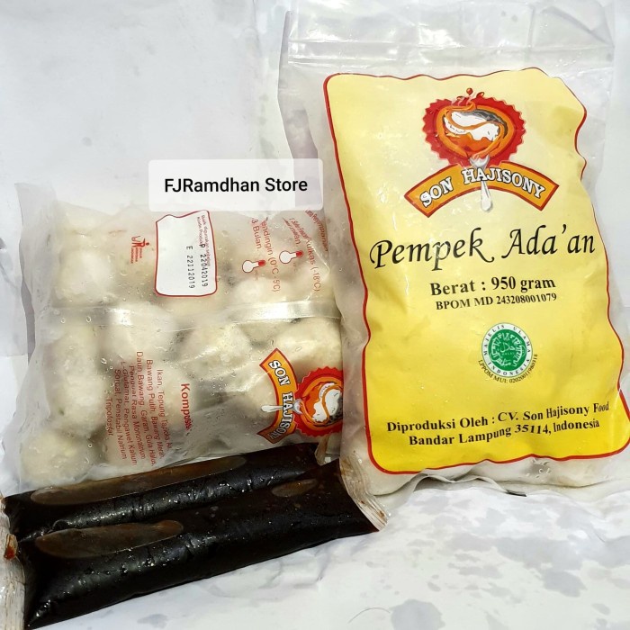 

Termurah!!! Pempek Sonhaji Sony (Isi +/- 32 Pcs) - Ada'An/Bulat Terlaris