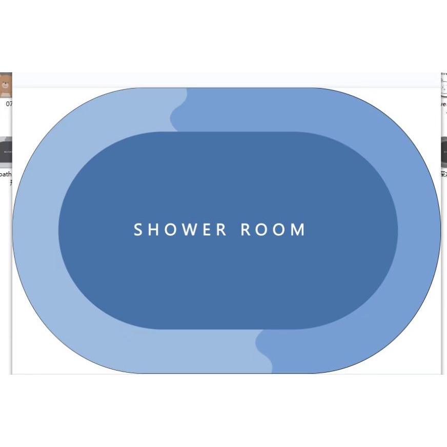 POTONGAN HARGA Sunly KKP003 Keset Kaki (Kemasan Plastik) Bahan Diatomite Anti Slip Simple Polos