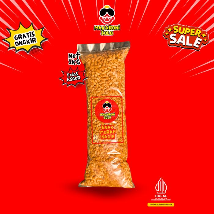 

1 Bal Makaroni Bantat Kress 5 Varian Rasa Jagung Manis, Asin Gurih, Pedas Balado, Sambal Matah,