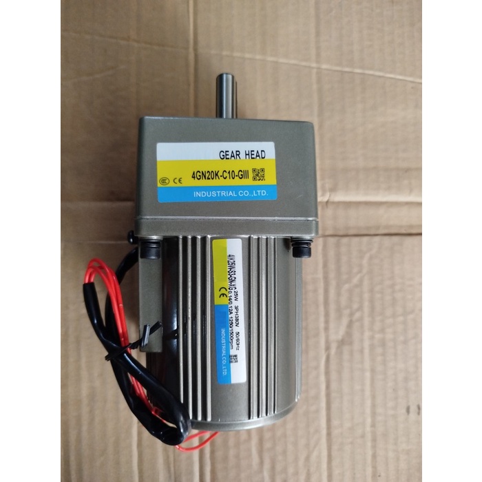 AC motor gearbox 380V 25W Variable 3 Phase "ANTSGEAR"