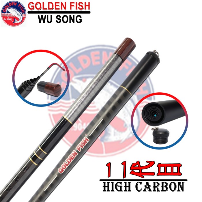 Rod Goldenfish Tegek Wu Song #Gratisongkir