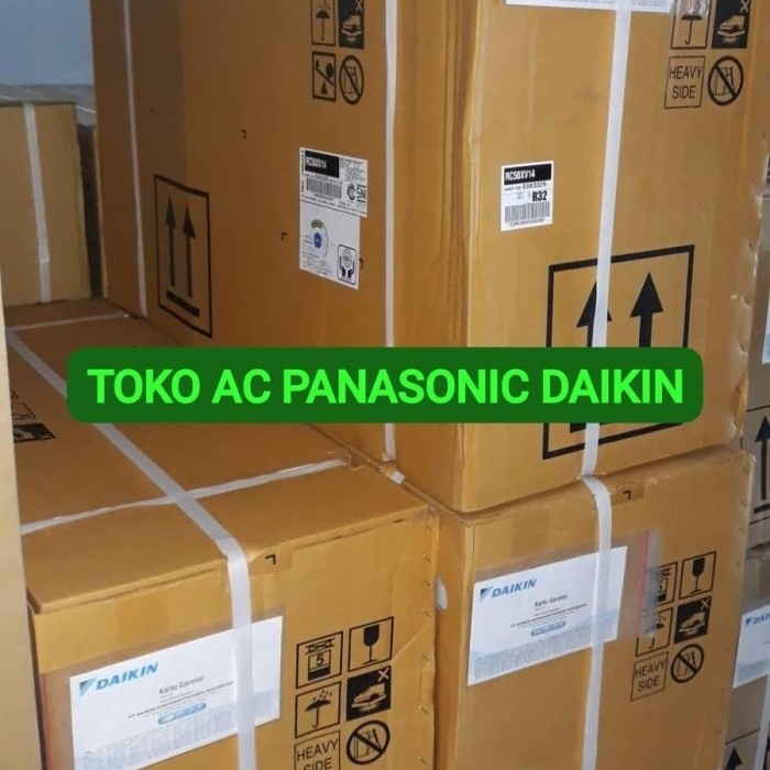 Outdoor ac daikin 2 pk RC50nv14 thailand R32 baru segel kartu garansi