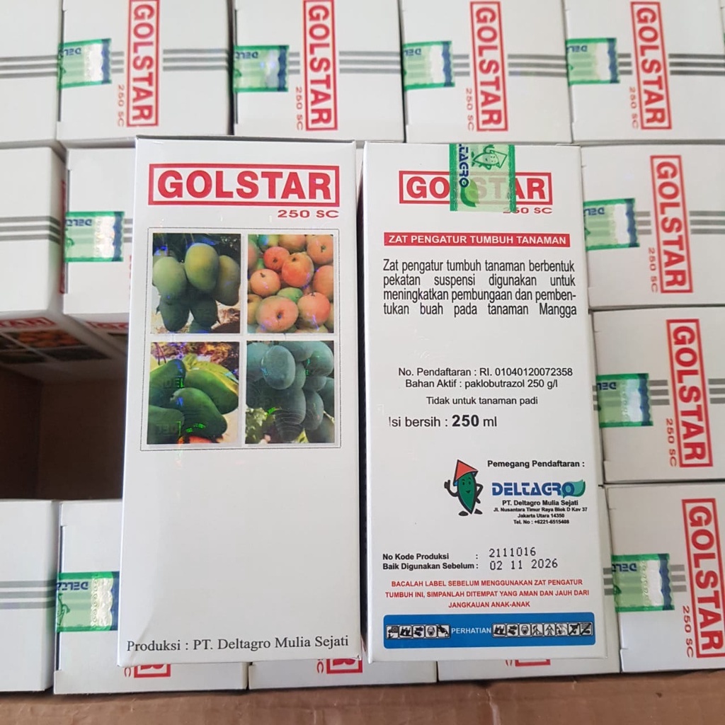 {{ Pupuk Hormon ZPT GOLDSTAR 250 ml - mempercepat pembuahan Ready}}