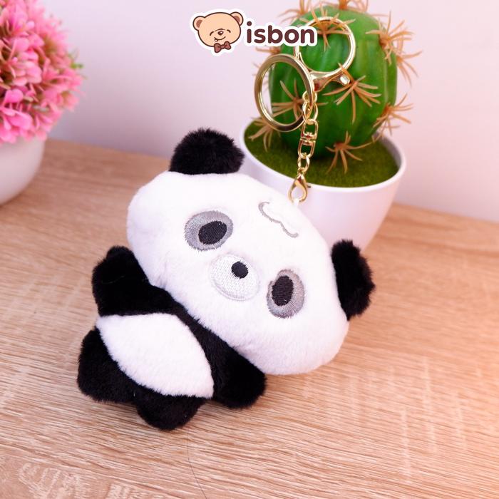 Istana Boneka Animal Mata Belo Gantungan Kunci Mini Mainan Anak Hiasan Tas Bahan Halus Premium