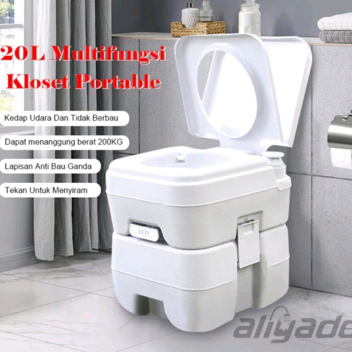 Toilet Portable Lansia Ibu Hamil Pispot Portabel Kokoh