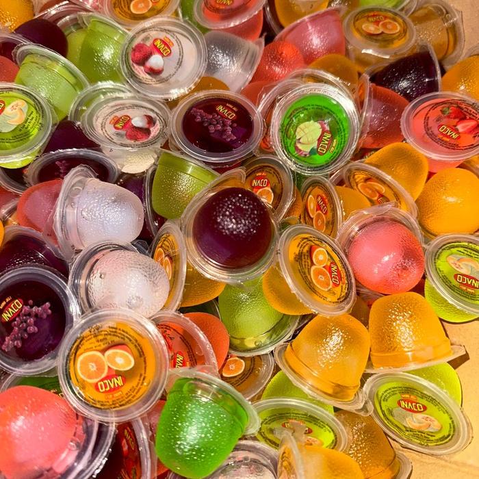 

jelly Inaco 1kg (+- 66pcs) aneka rasa Buah buahan