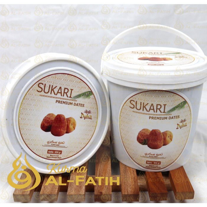 

Kurma SUKARI EMBER Al-Qossim 850 GR sukkari Basah Premium Saudi Ruthob