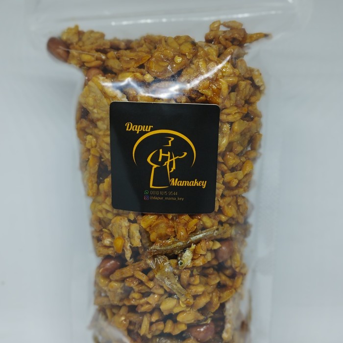 

Orek Tempe Kering/Kacang /Teri 250gr (Dapur Mama Key)