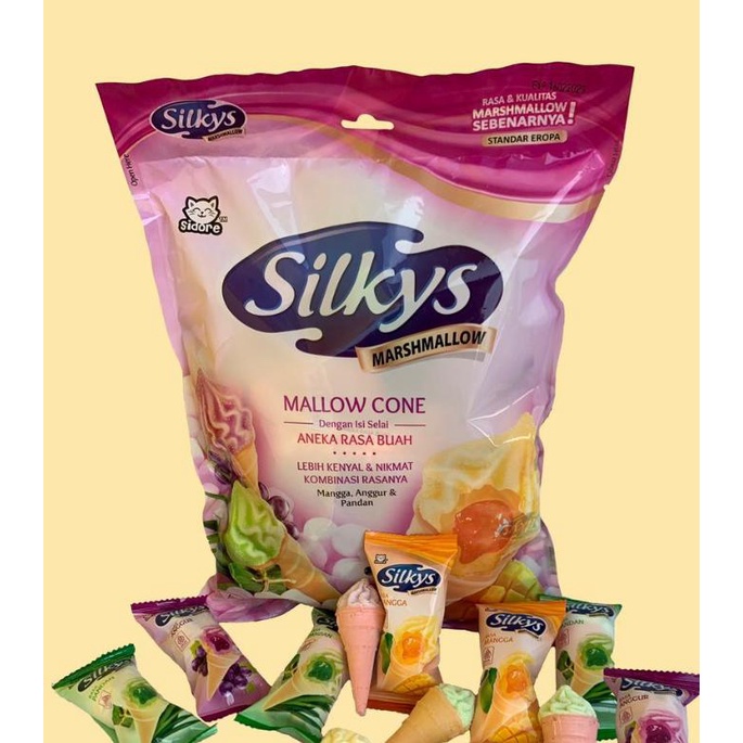 

QQ JELLY PERMEN ISI 48 PCS + 20 PCS FREE CONE MELLOW RASA YOUGURT MANGGA YOGHURT STOBERI DAN APEL
