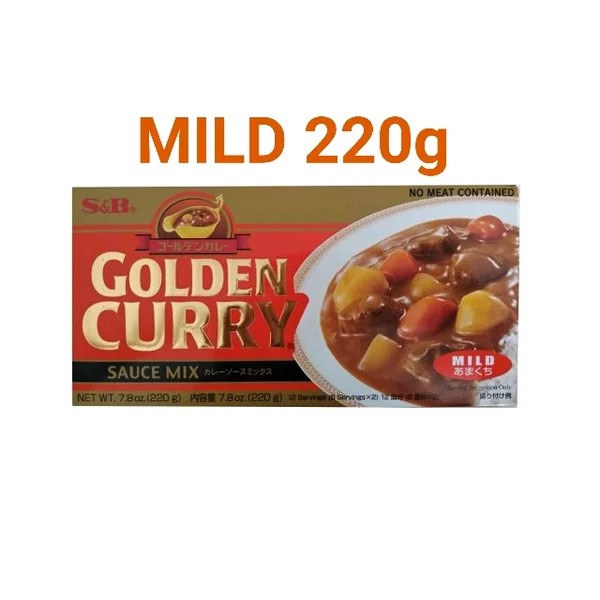 

S&B Golden Curry 220g / Kari Jepang Golden Curry Mix 220 gr