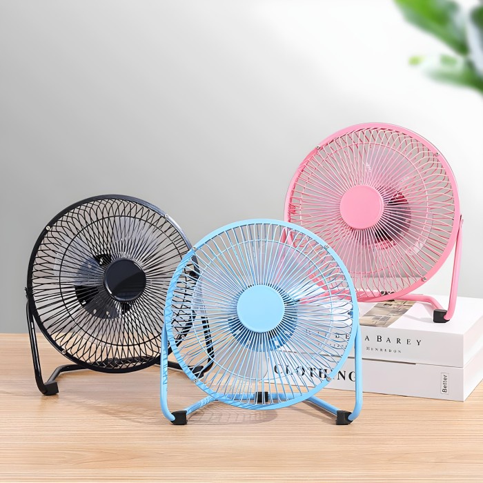 Portable USB Cooling Fan Besi - Usb Mini Fan - Kipas Angin USB