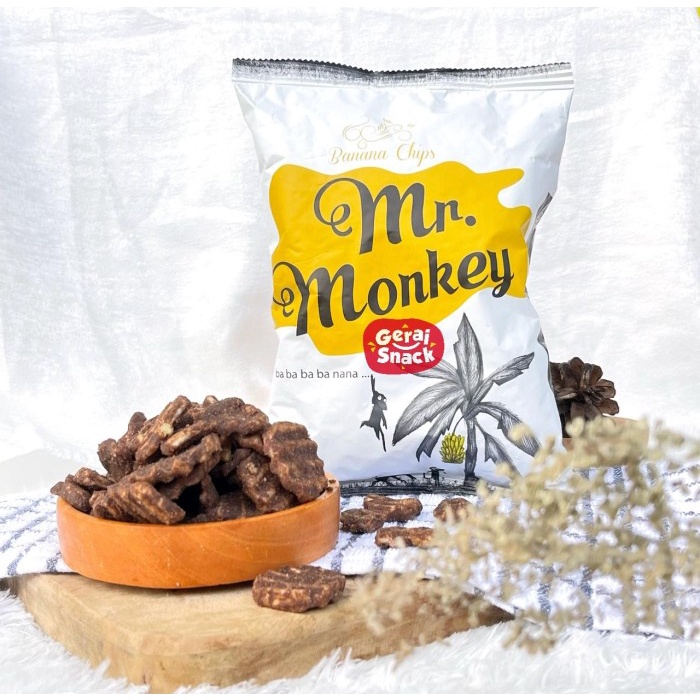 

Mr Monkey Keripik Pisang Khas Lampung (140gr)