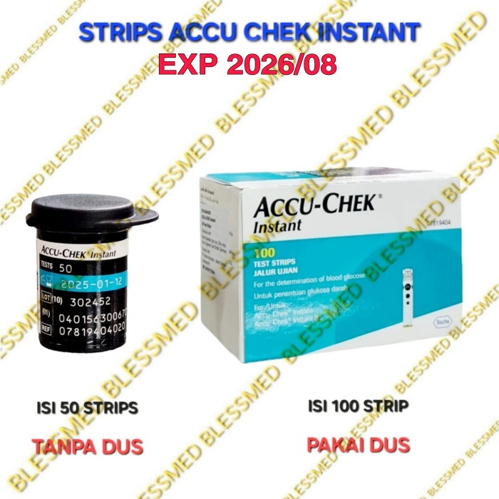 Accu Chek Instant Strip Glucose/Gula Darah Accu Check