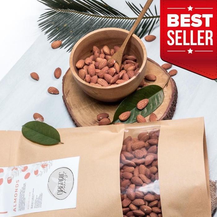 

Organic Paradise Roasted Almond 1 Kg / Kacang Almond Panggang 1 Kg Premium USA NON GMO