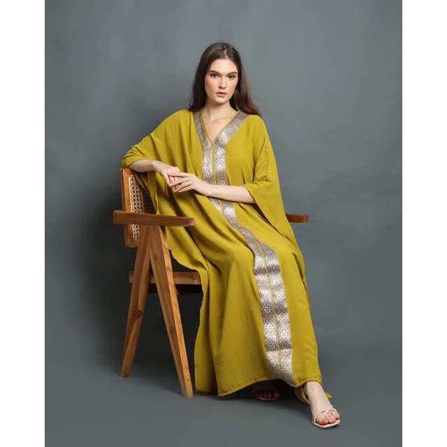PROMO TERBARU Kaftan Raya series untuk lebaran, kodangan,seragaman kaftan anjani