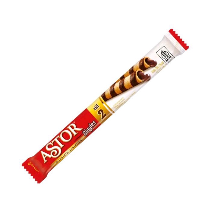 

terbaru !!! astor single wafer stik per dus isi 8boks x 20pcs - camilan snack better ready