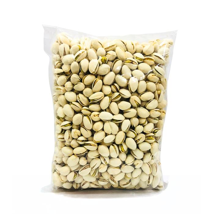 

terbaru !!! kacang pistachios 1 kg premium almadinah rasa original kacang pustuk - kurma indonesia