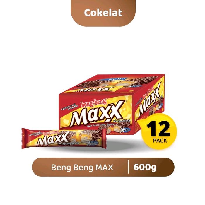 

terbaru !!! beng beng maxx beng beng chocolate 1 kotak 12 pc @ 32 gr ready