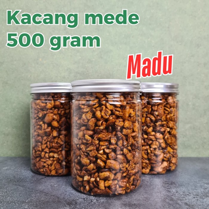 

terbaru !!! kacang kacang mede / mete patahan rasa original asin / thailand / madu / wijen toples