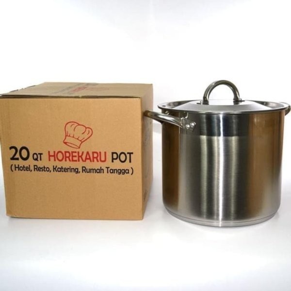 Supra Panci Horekaru Full Stainless Double Bottom Impact Best Seller