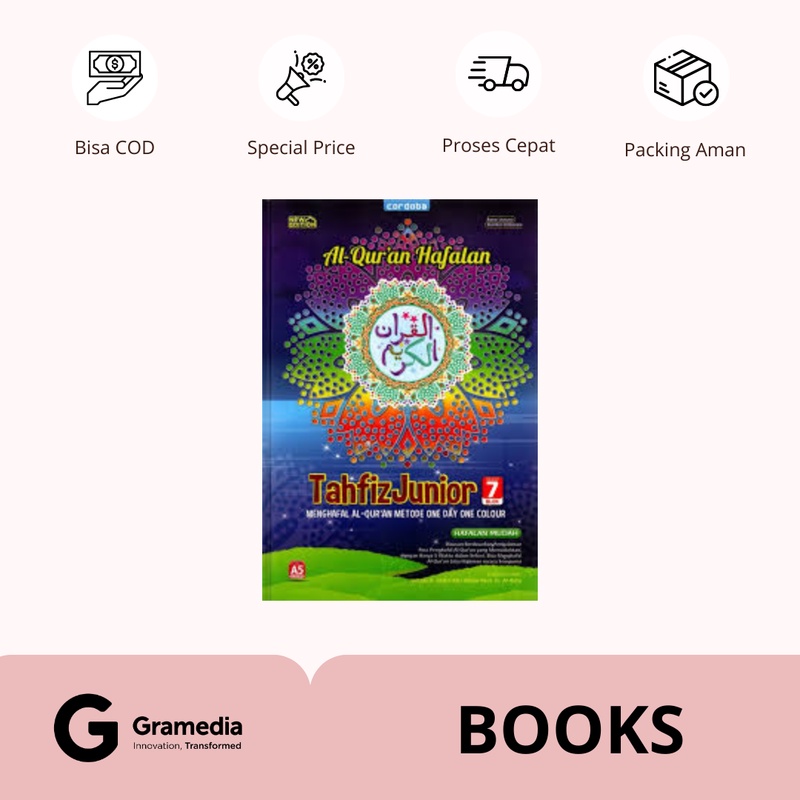 Gramedia Supratman | Alquran Cordoba Tahfiz Junior A5 | Produk Original Gramedia
