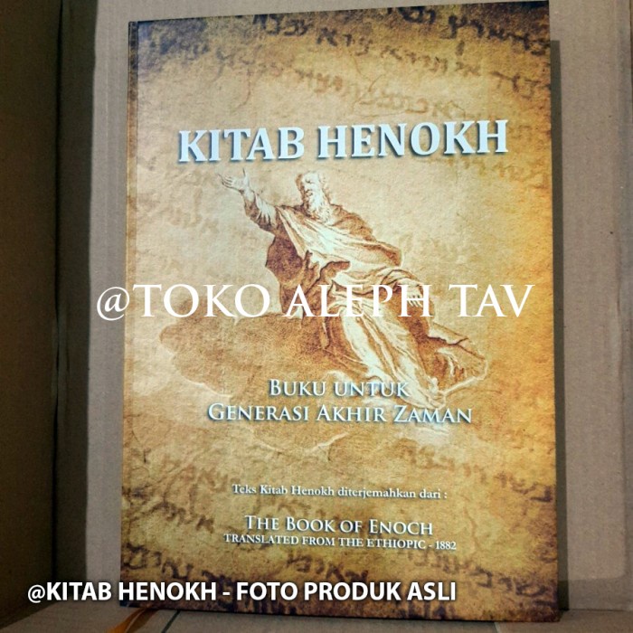 

Promo Kitab Henokh - Buku Untuk Generasi Akhir Zaman Tbk