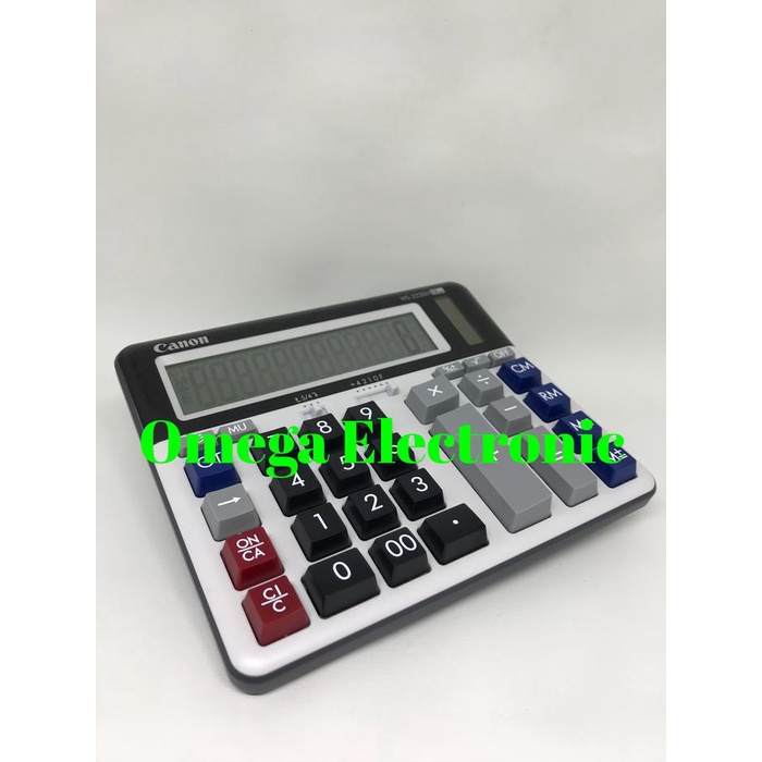 

CANON WS-2235H - CALCULATOR DESKTOP KALKULATOR MEJA KANTOR 12 DIGITS
