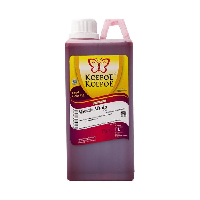 

READY STOK PEWARNA MERAH MUDA (L) KOEPOE-KOEPOE READYY