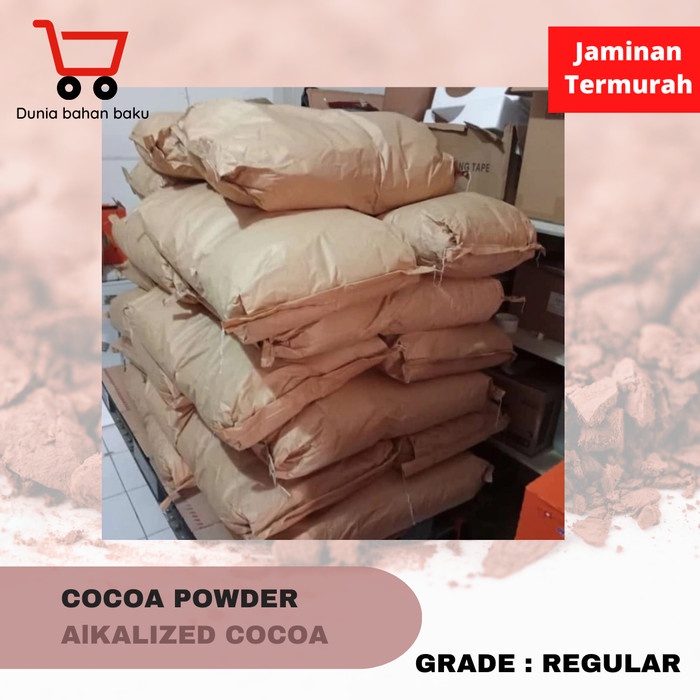 

SALE TERBARU ALKALIZED COCOA POWDER / COKLAT BUBUK 1 KG REGULAR GRADE COCOA SQ 1000AB READYY