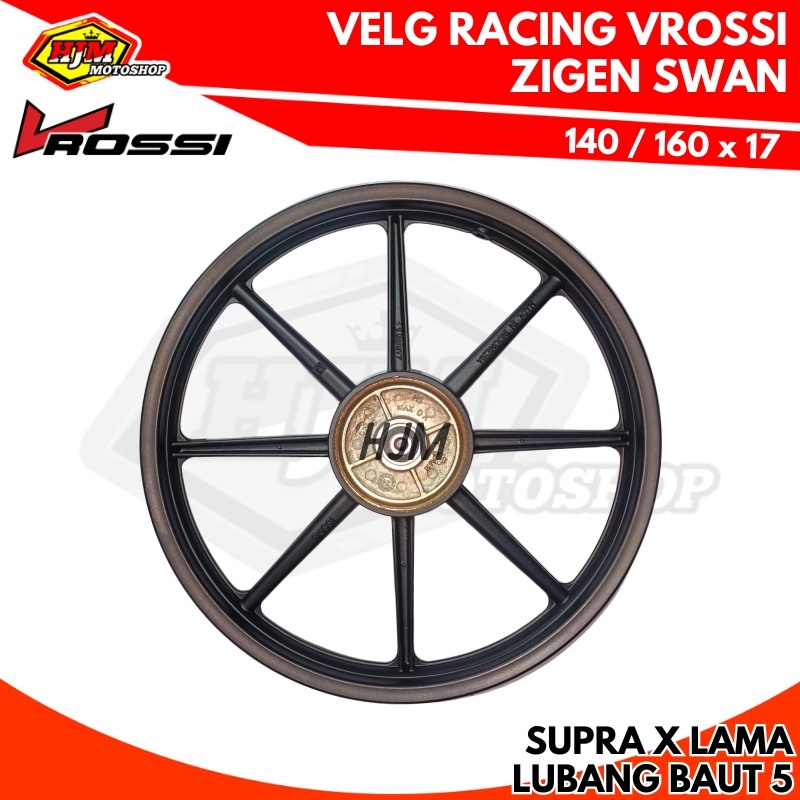 Velg Racing Supra X Lama Cakram Baut 5 VROSSI Palang 8 ZIGEN Swan