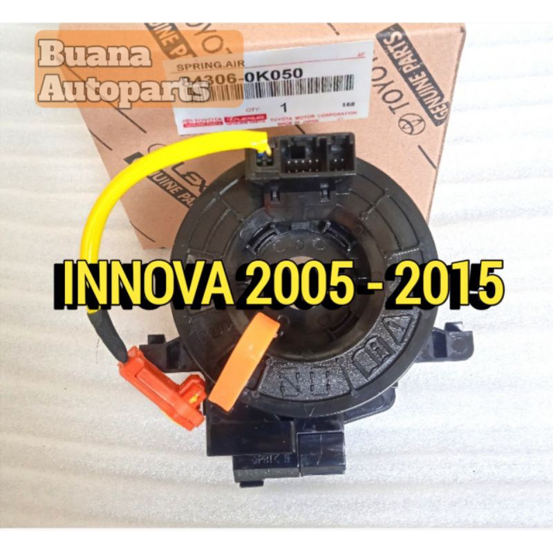 Kabel Spiral Klakson Toyota Kijang Innova 2005 - 2015 Fleksibel Stir Airbag Innova 2005 2006 2007