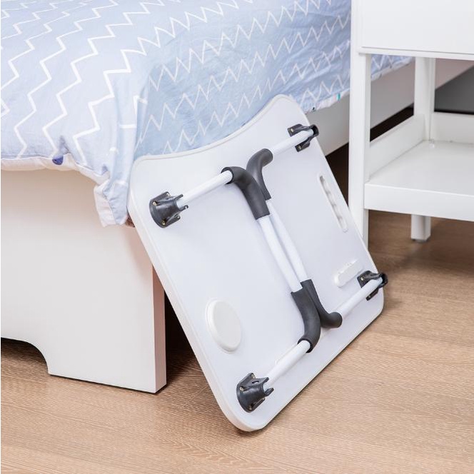 Promo Vusign Folding Table Meja Belajar Laptop Lipat Warna-Warni Dengan Usb Port Bonus Kipas Lampu