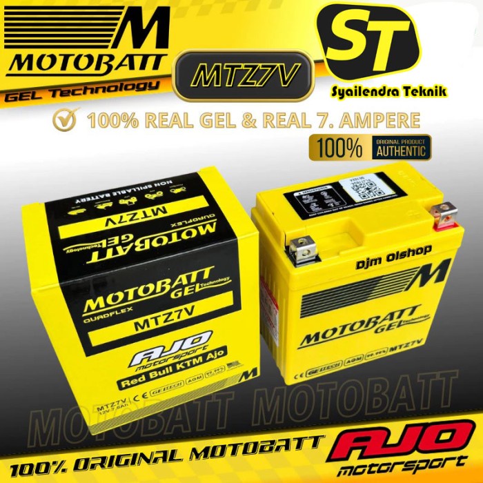 AKI MOTOR NMAX 2019, AEROX 155, LEXI, LEXY MOTOBATT MTZ7V ORIGINAL