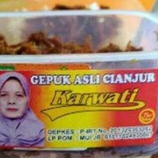 

gepuk ayam karwati 500gr
