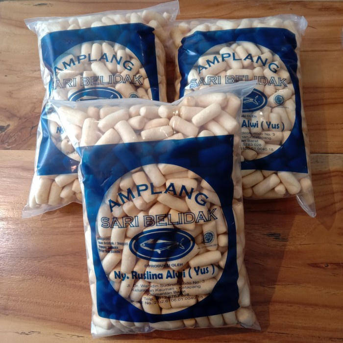 

Amplang ikan Belidak,Krupuk amplang Amplang ikan belidak asli ketapang