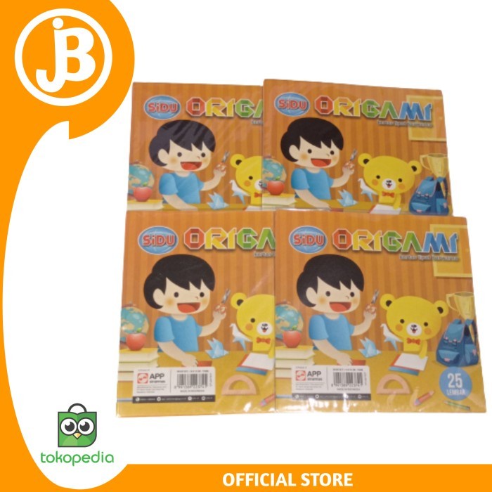 

(BestSeller) Kertas Lipat Origami 14 x 14 SIDU 25 Lembar