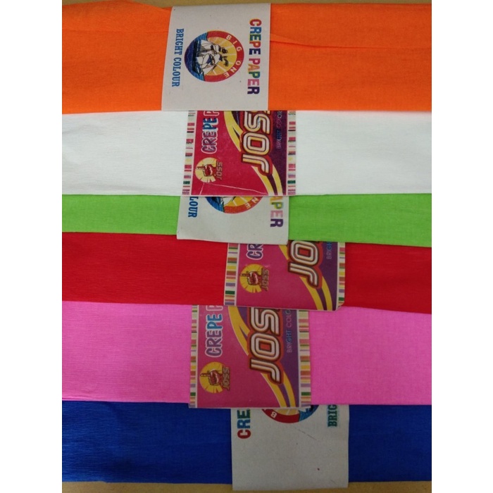 

(BestSeller) Kertas Krep Crepe Warna Warni
