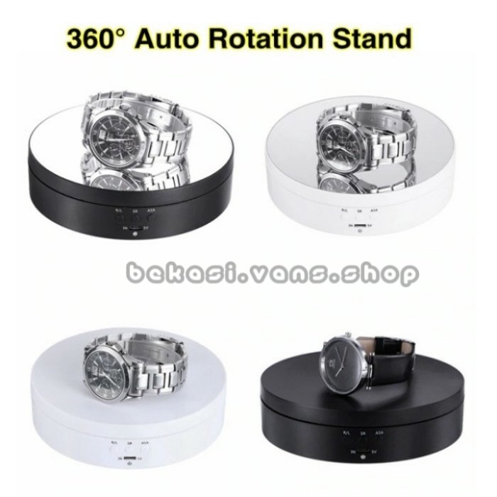 (BestSeller) Rotation Display Putar Stand Base 13 Cm Gundam Action Figure Fotografi
