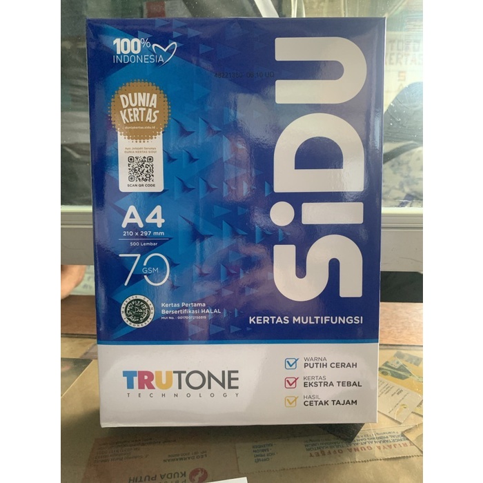 

(BestSeller) hvs 70 gram a4 sidu