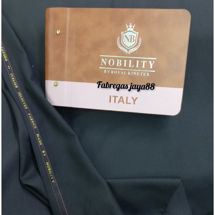 

KAIN WOOL SUPER 500'S ITALIAN WOOL & SILK BAHAN CELANA KANTOR HARGA PER 1.30CM
