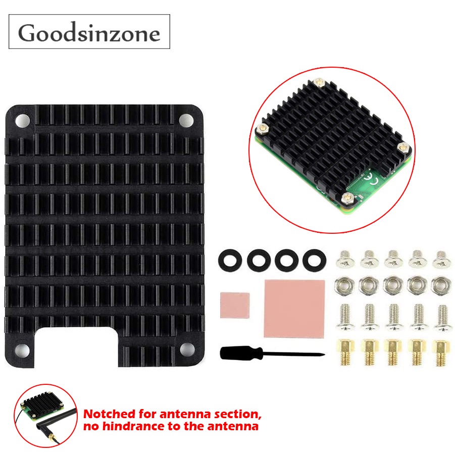 Raspberry Pi Cm4 Heatsink Kit, Raspberry Pi Computer Module 4 Heat Dissipation Heat Sink With