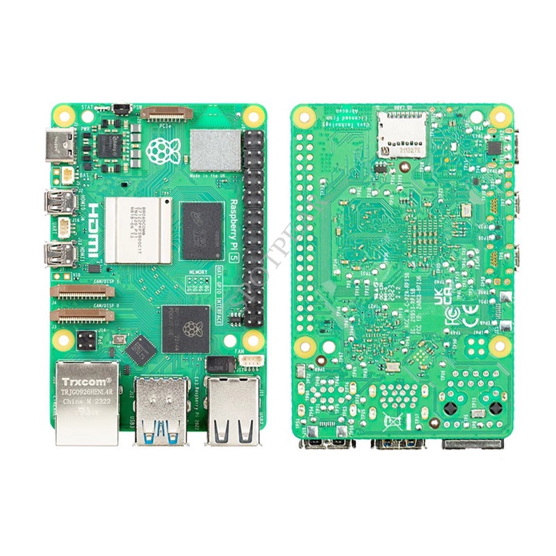 Raspberry Pi 5 Official Original Model Pi5 2Gb / 4Gb / 8Gb / 16Gb Ram Option