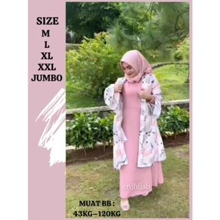 New Manset Gamis Lengan Panjang Busui Sleting Kekinian Bahan Jersy Premium Original